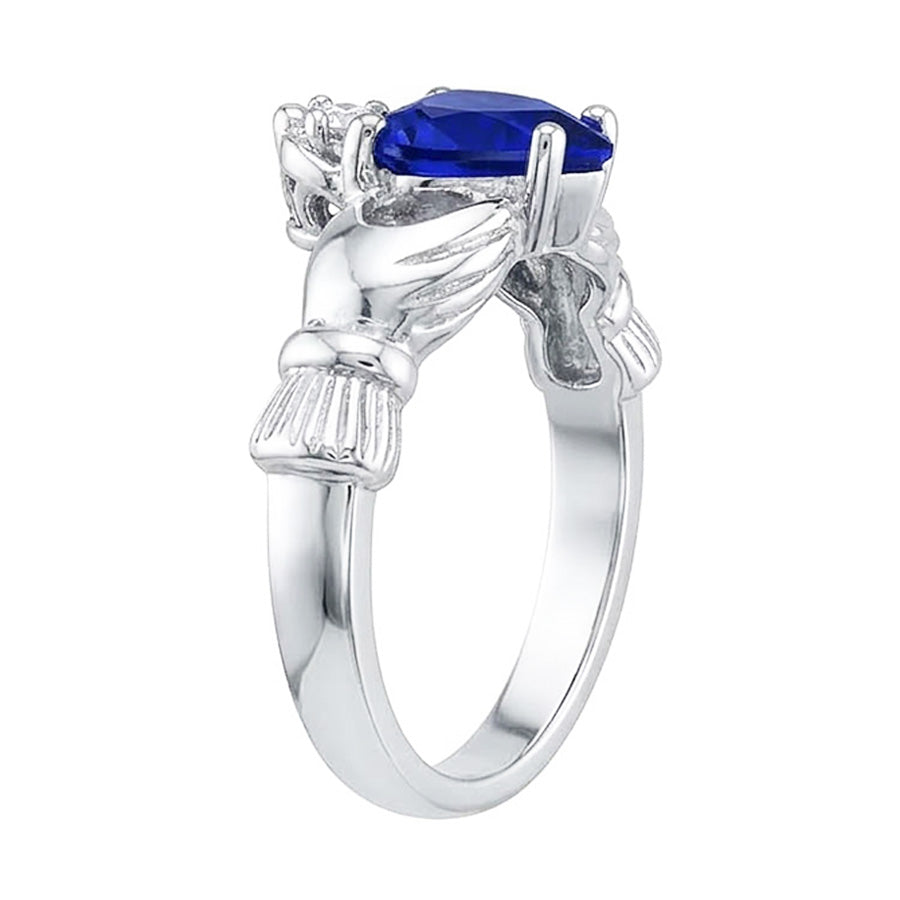 echter round diamant 2.25Karat ring Draufsicht
