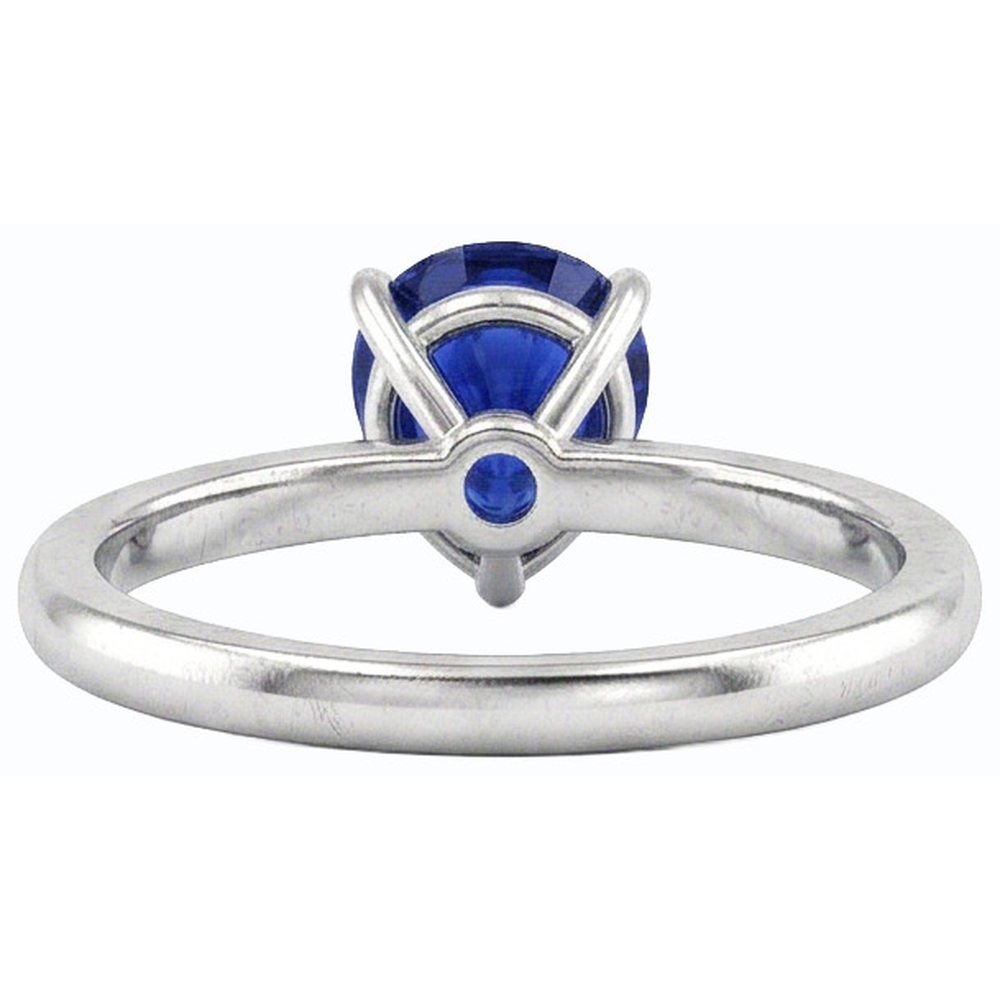 echter pear diamant 1.50Karat ring Profilansicht