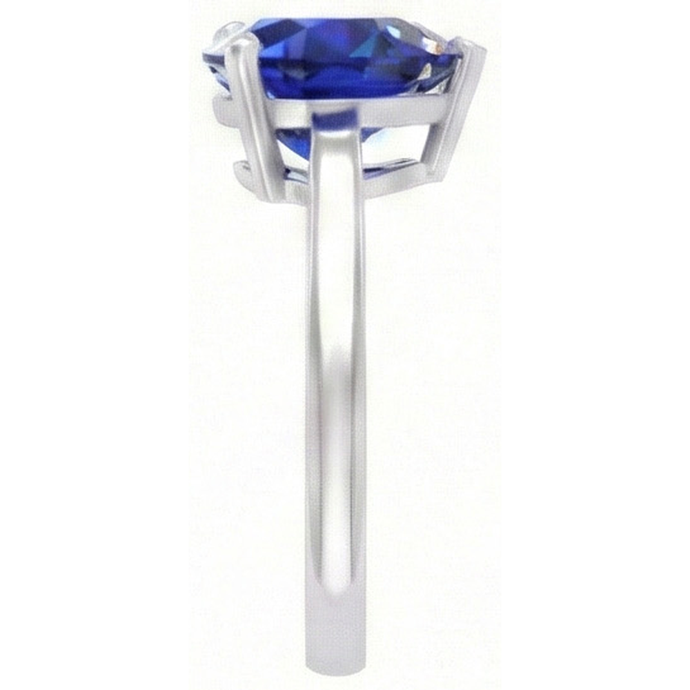 echter heart diamant 2Karat ring Draufsicht