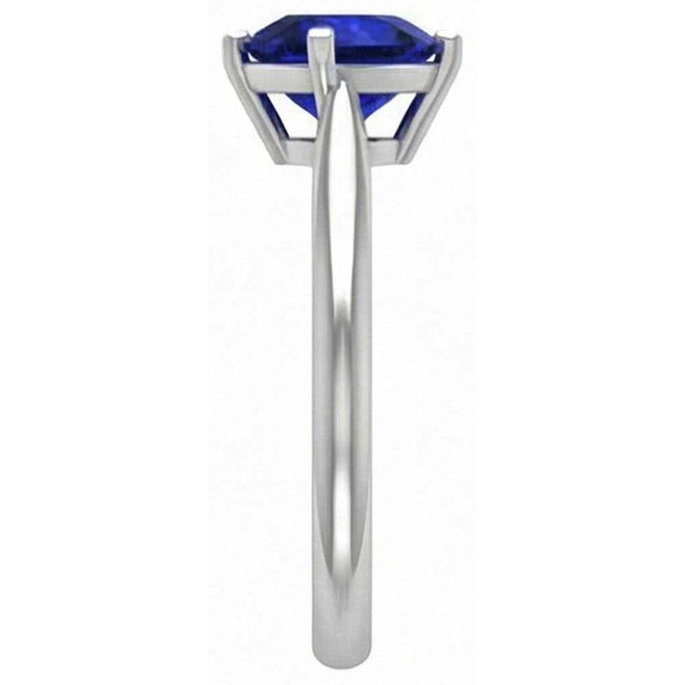 echter heart diamant 2Karat ring Draufsicht