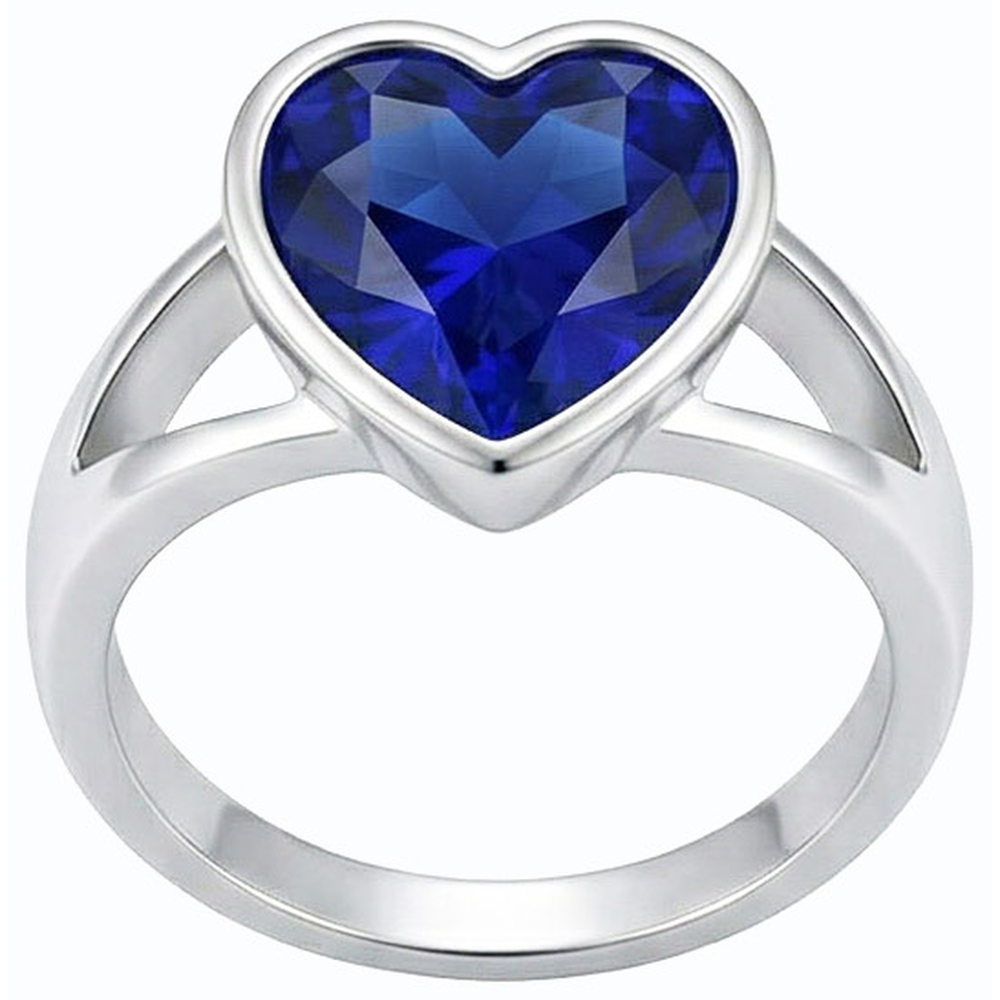 echter heart diamant 3Karat ring Seitenansicht