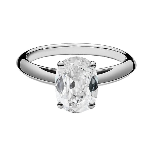 Gold Solitaire Ringkissen alter Bergmann Echt Diamantschmuck 2,25 Karat