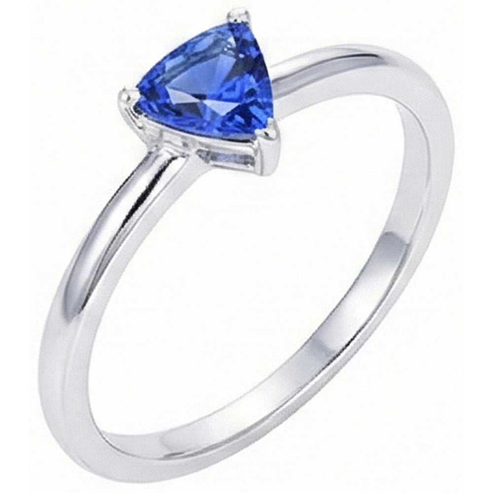 echter trillion diamant 0.50Karat ring Seitenansicht