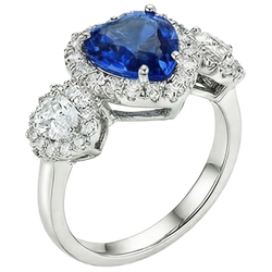 Echter Diamant Ring 7 Karat