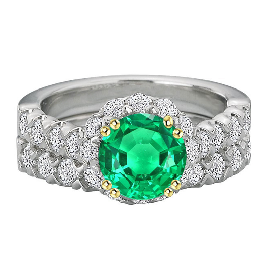 Brillanter Schmuckstein-Ring 3 Karat – Hauptansicht