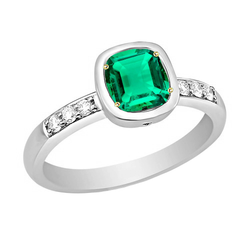 Designer Schmuckstein-Ring – Edler Smaragd 2,50 Karat |