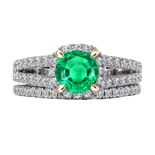 Exquisiter Farbstein-Ring 2,50 Karat – Hauptansicht