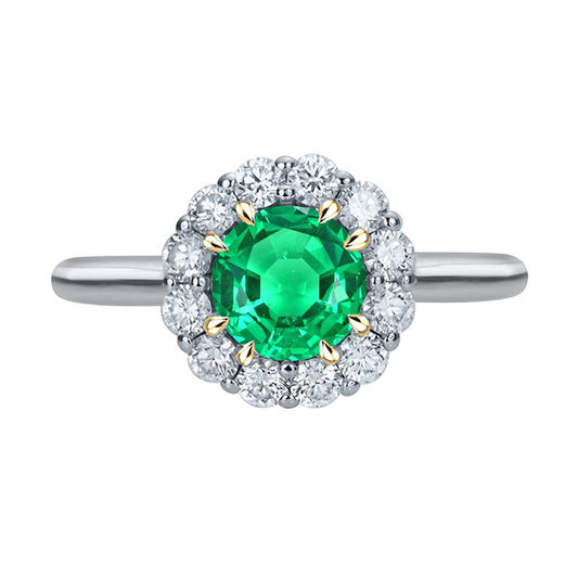 Hochwertiger Farbstein-Ring 2,50 Karat – Hauptansicht
