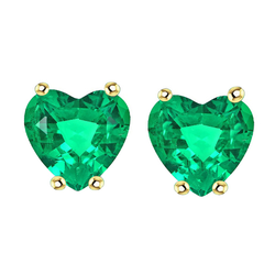 GIA-Zertifiziert Gemstone Earring – Kolumbianischer Smaragd 4