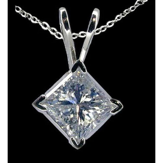 Großer Echt Diamant 3 ct. Anhänger Medaillon mit Kette Gold Neu