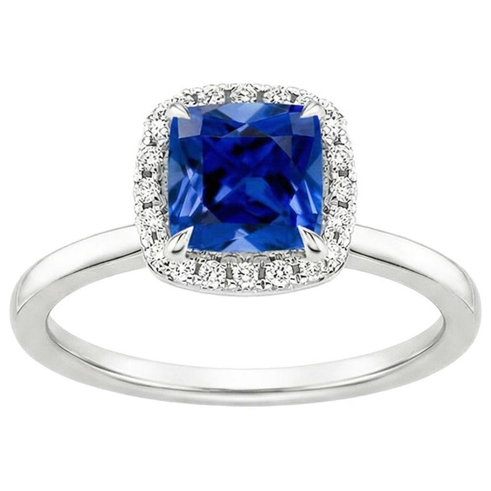 echter round diamant 2.75Karat ring Detailansicht