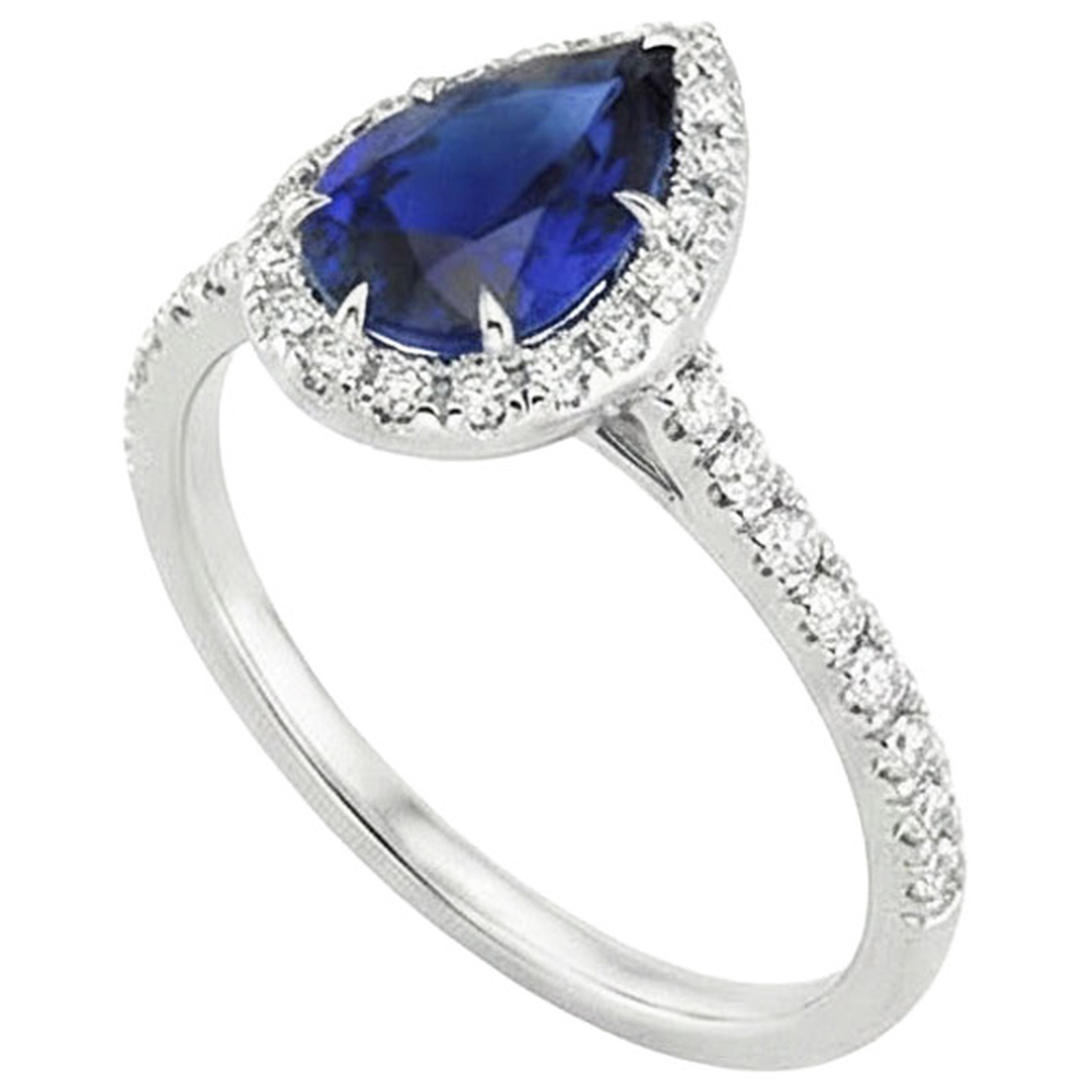 echter round diamant 5.50Karat ring Seitenansicht