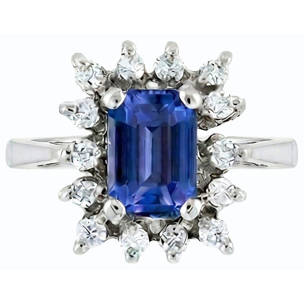 echter round diamant 2.50Karat ring Profilansicht