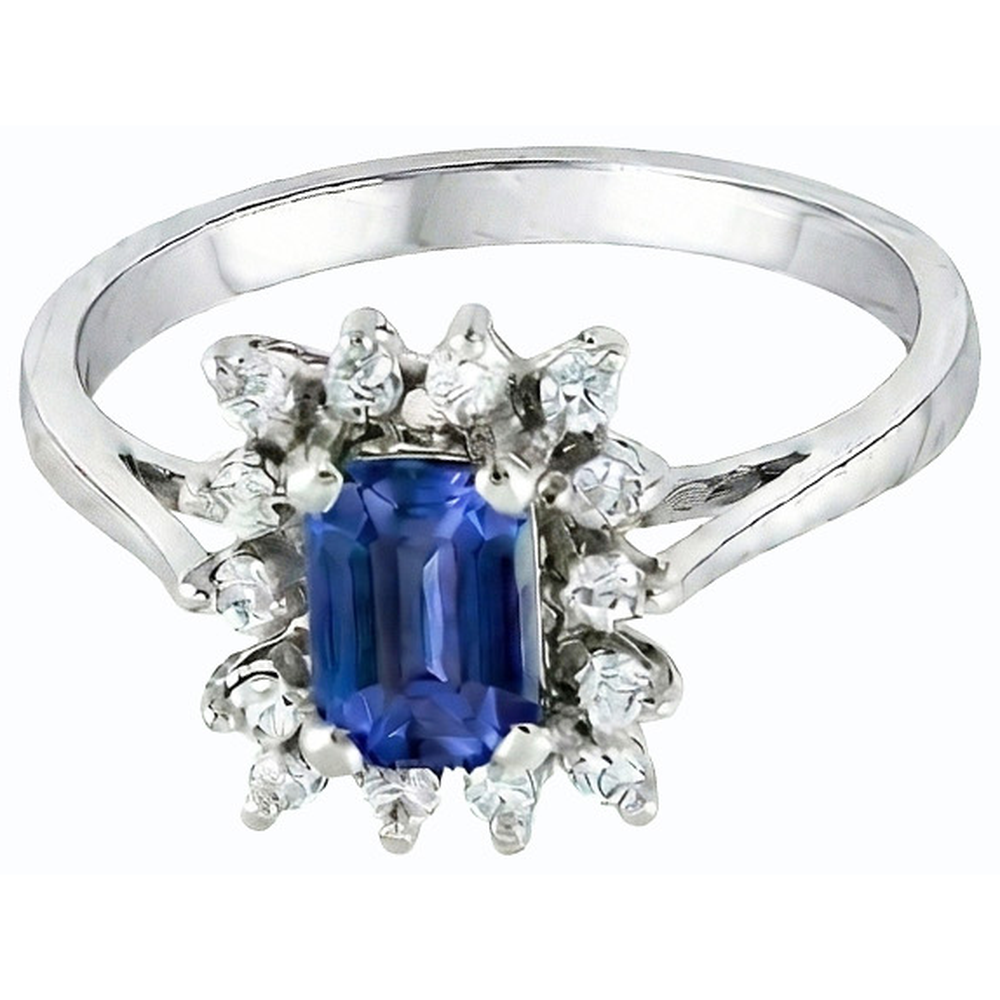 echter round diamant 2.50Karat ring auf Weiß