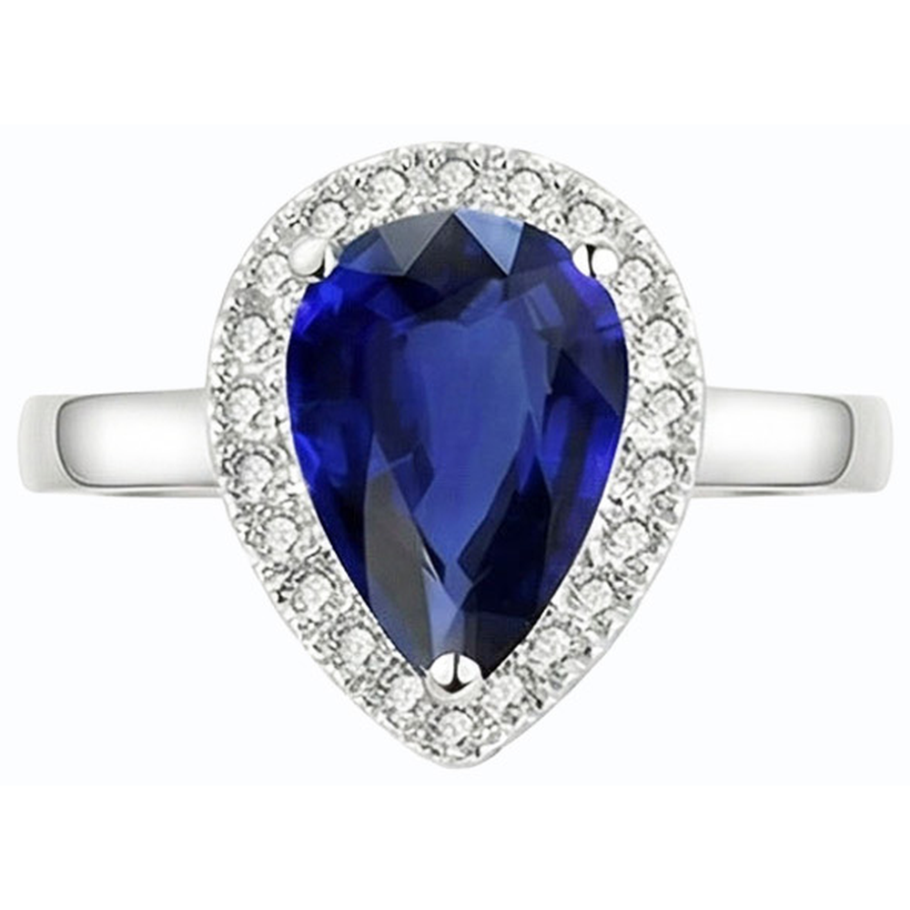 echter round diamant 3.50Karat ring Detailansicht