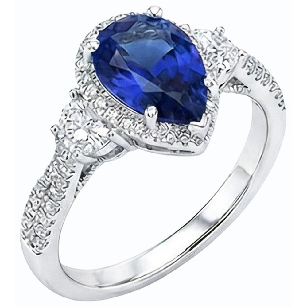 echter round diamant 4.50Karat ring Detailansicht