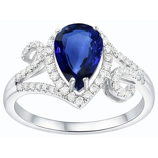 echter round diamant 3.50Karat ring Seitenansicht