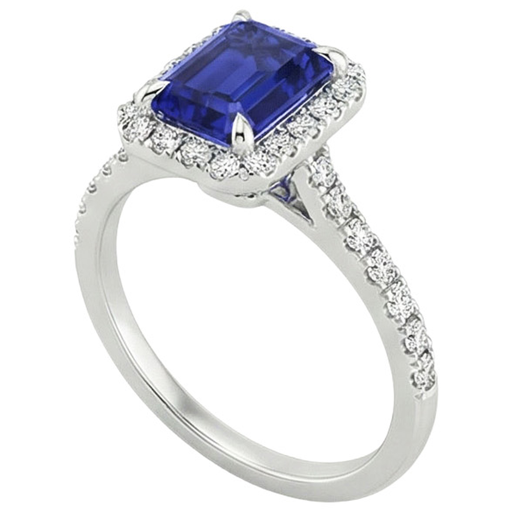 echter round diamant 4.25Karat ring Detailansicht