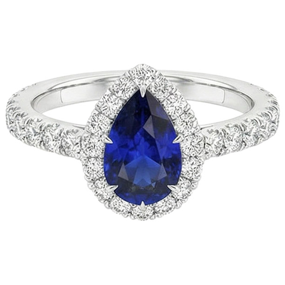 echter round diamant 4.50Karat ring Profilansicht