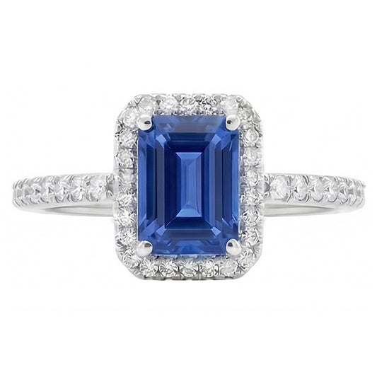 echter round diamant 3Karat ring Seitenansicht