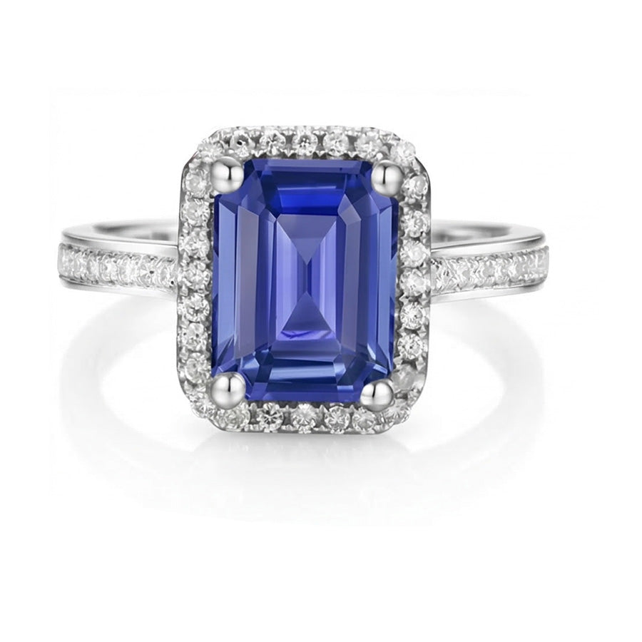 echter round diamant 3.50Karat ring Seitenansicht