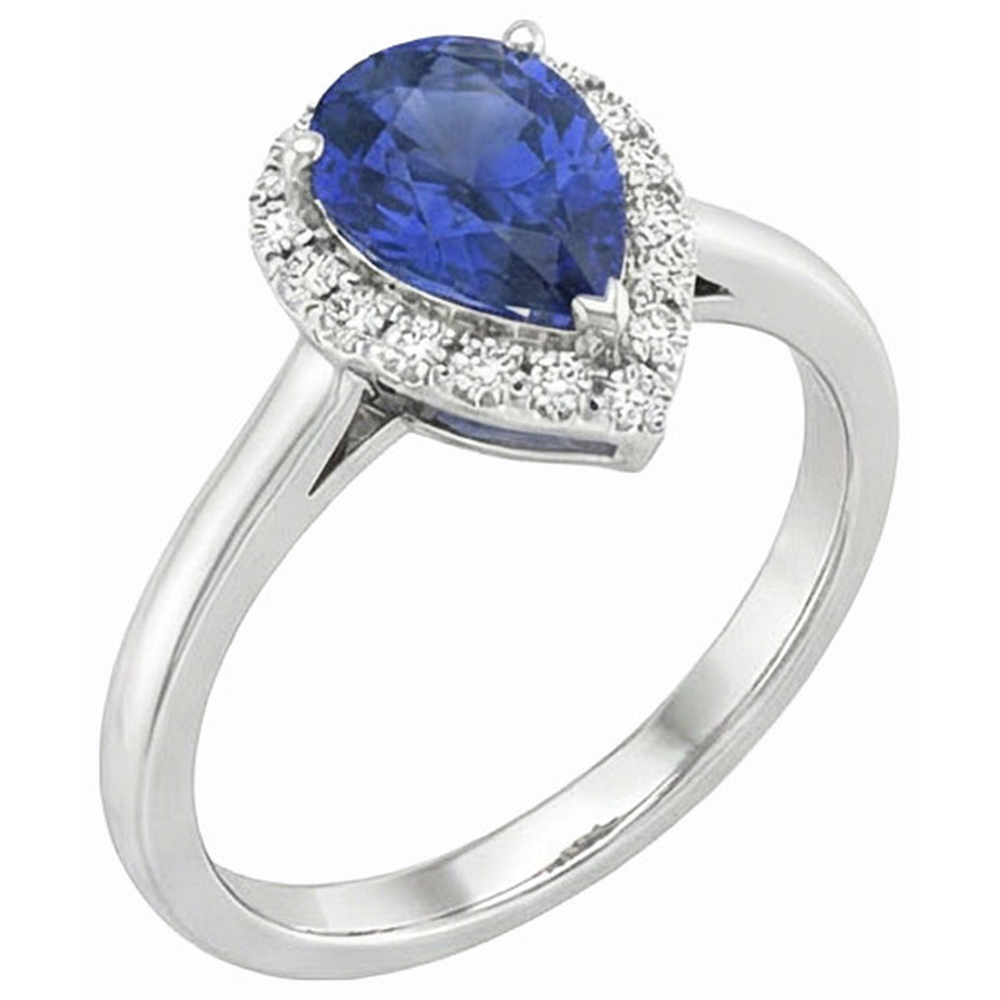 echter round diamant 2.50Karat ring Seitenansicht