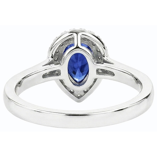 echter round diamant 3.50Karat ring Seitenansicht