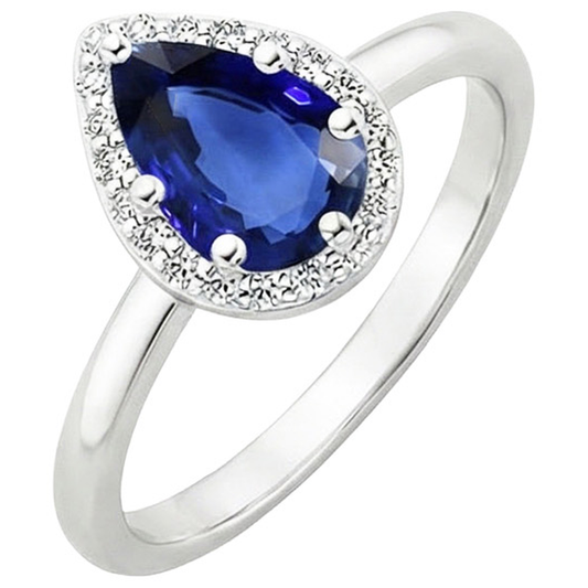 echter round diamant 3Karat ring Draufsicht