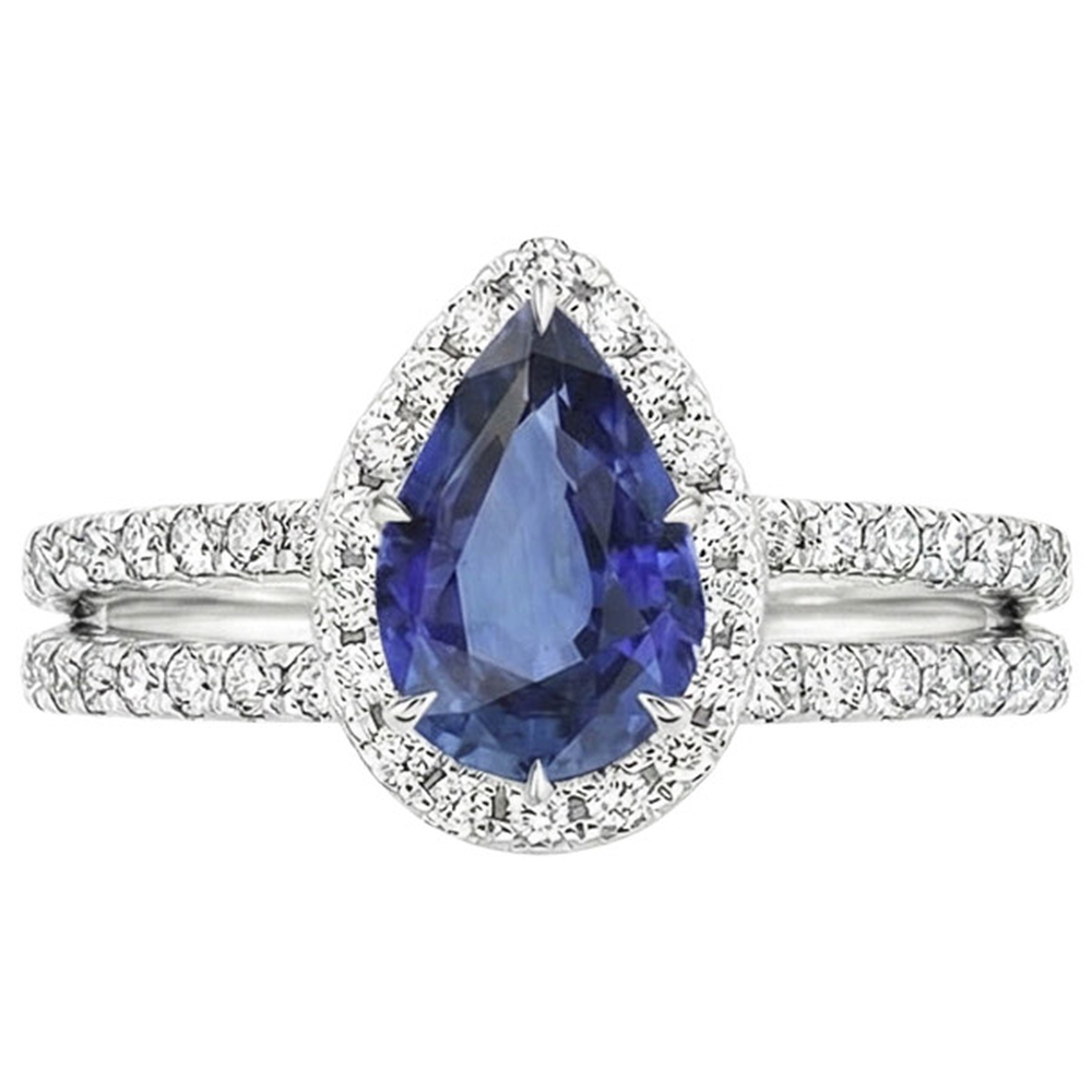 echter round diamant 4.50Karat ring Profilansicht