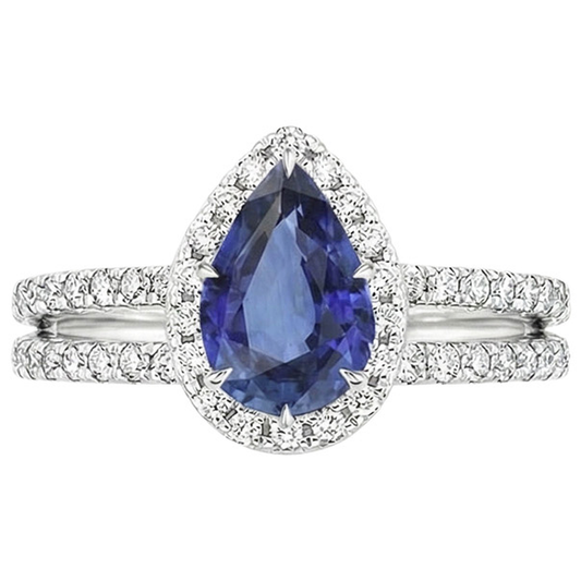 echter round diamant 4.50Karat ring Profilansicht