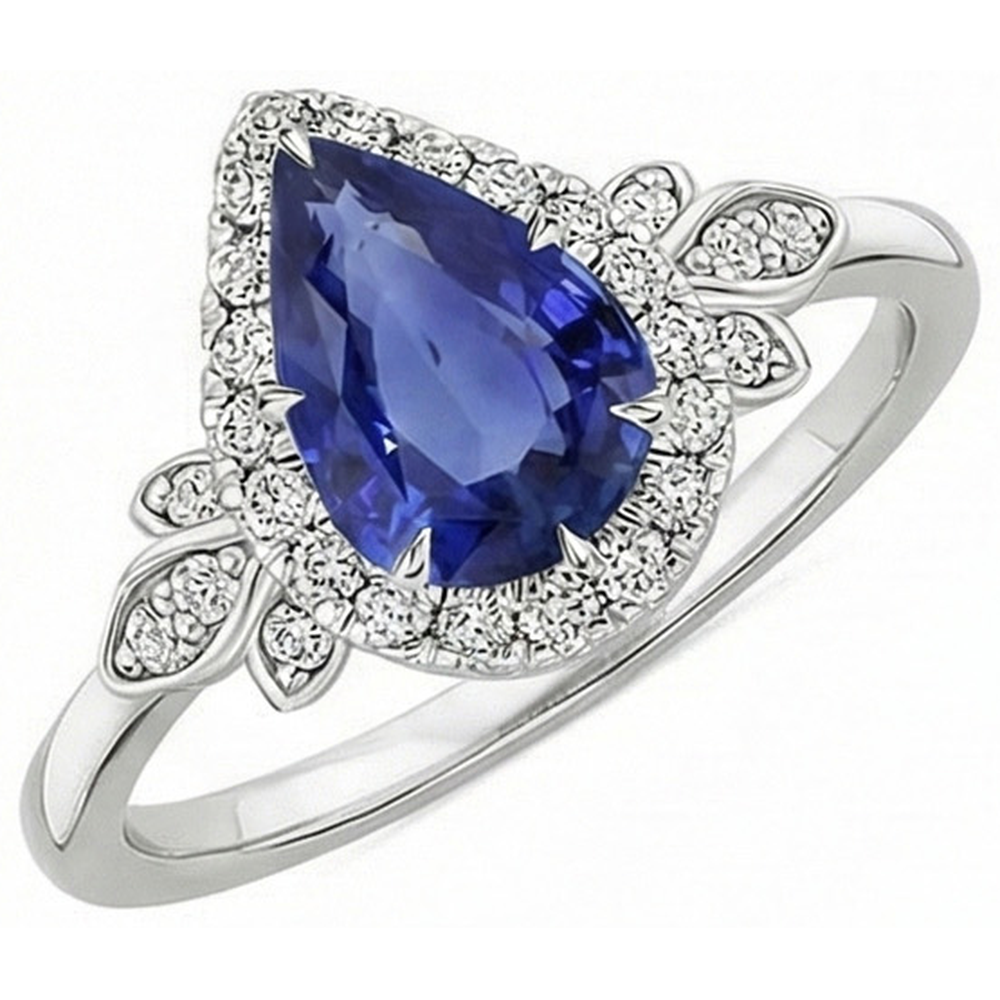 echter round diamant 4Karat ring Seitenansicht