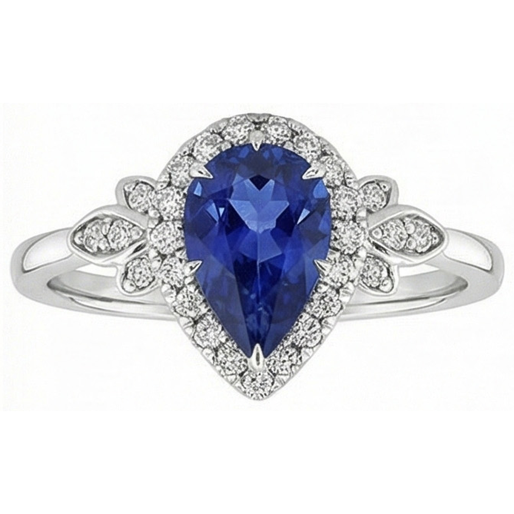 echter round diamant 4Karat ring mit Diamantbesatz