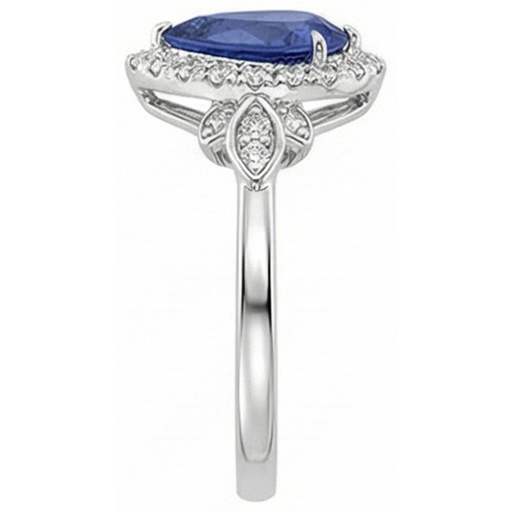 echter round diamant 4Karat ring Band Detail