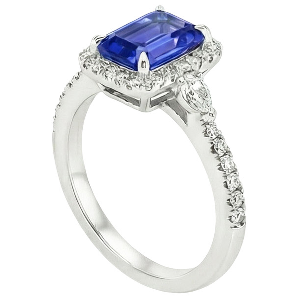 echter marquise diamant 4.25Karat ring Draufsicht