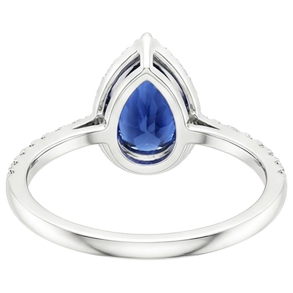 echter round diamant 4.75Karat ring Seitenansicht