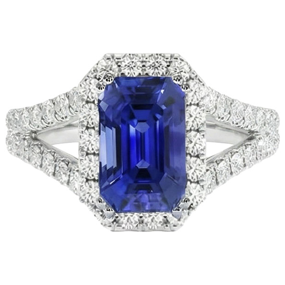 echter round diamant 11.75Karat ring Detailansicht