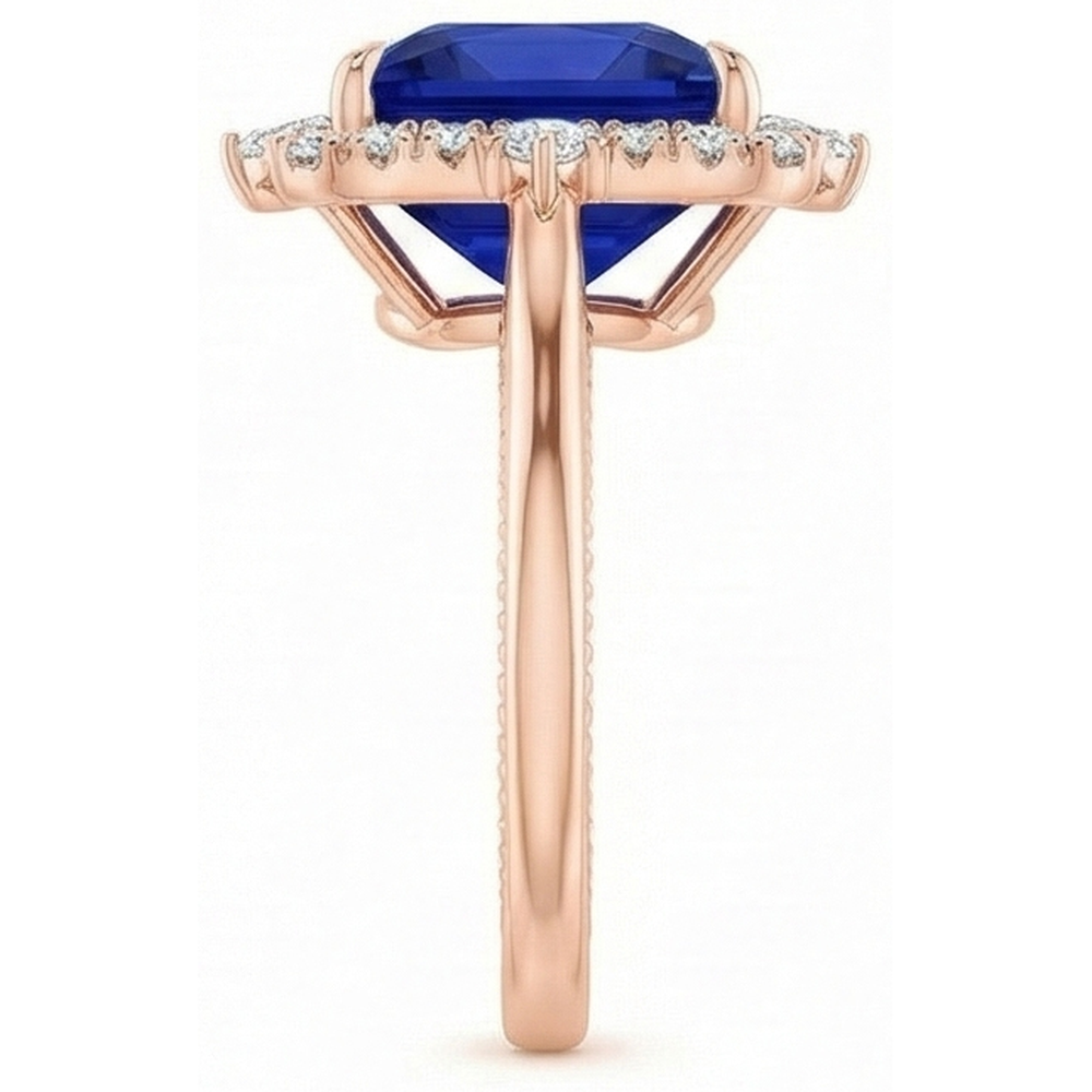echter marquise diamant 6.25Karat ring Profilansicht