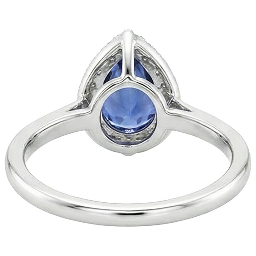 echter round diamant 4Karat ring Seitenansicht