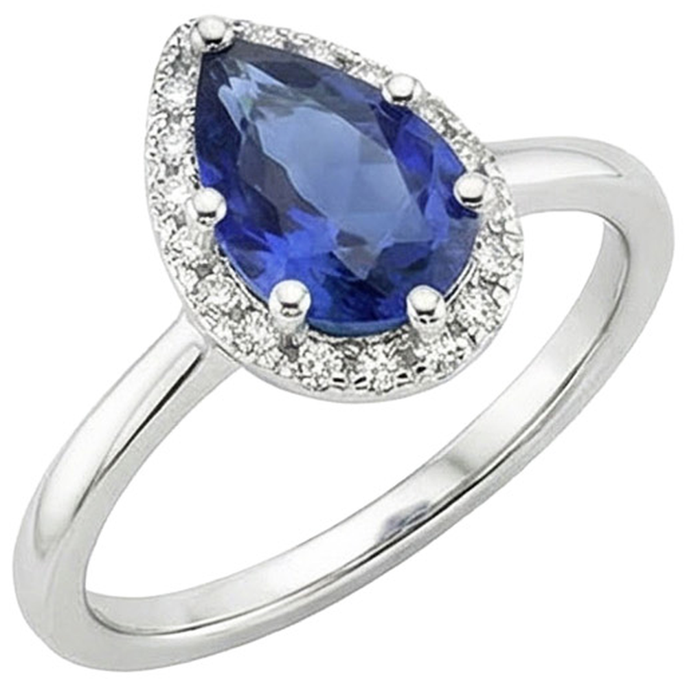 echter round diamant 4Karat ring Detailansicht