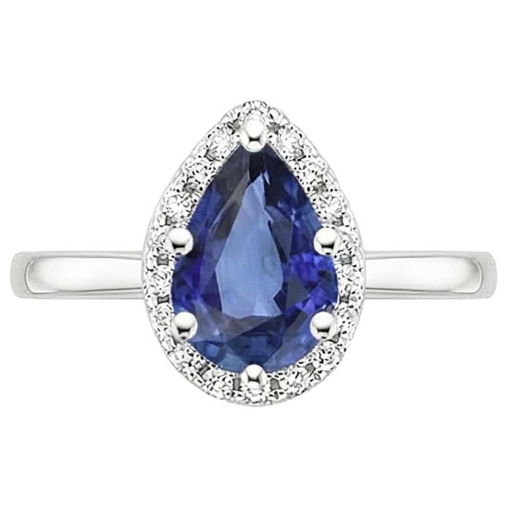 echter round diamant 4Karat ring auf Weiß