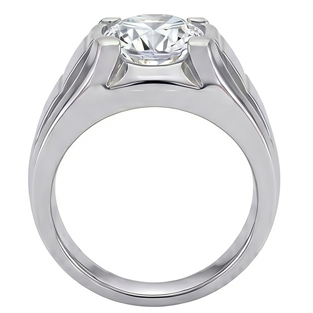 Handgefertigter Edler Diamant Herren-Ring 2 Karat von