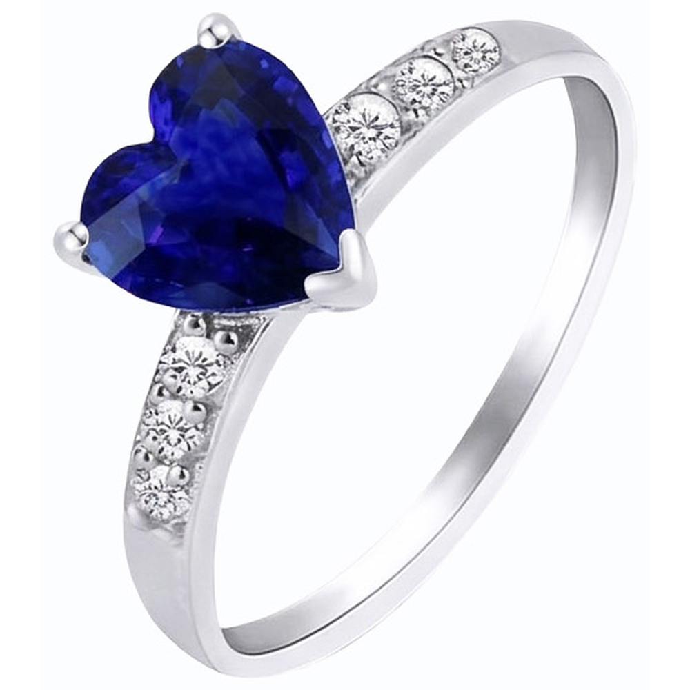 echter round diamant 2.25Karat ring Detailansicht