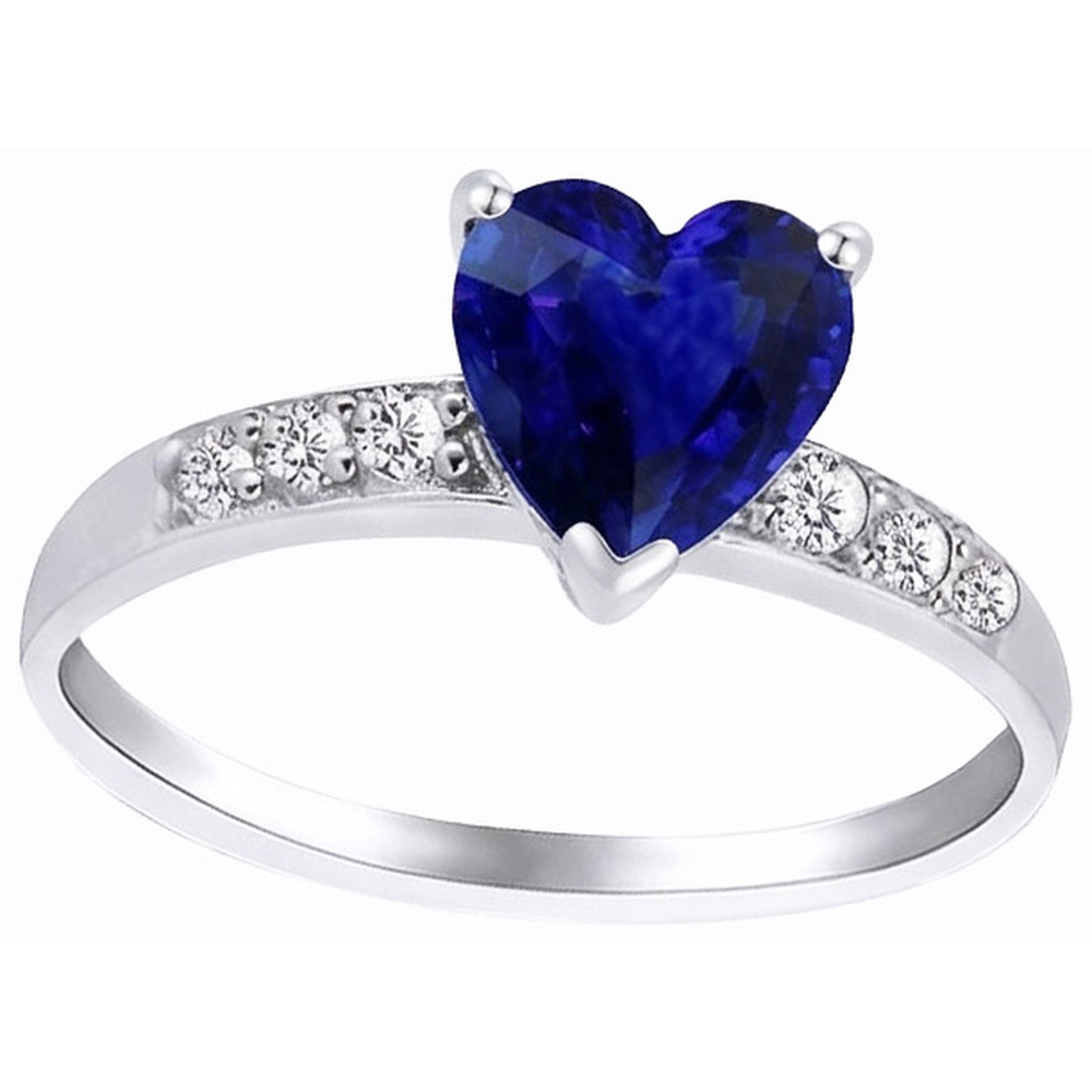 echter round diamant 2.25Karat ring Draufsicht
