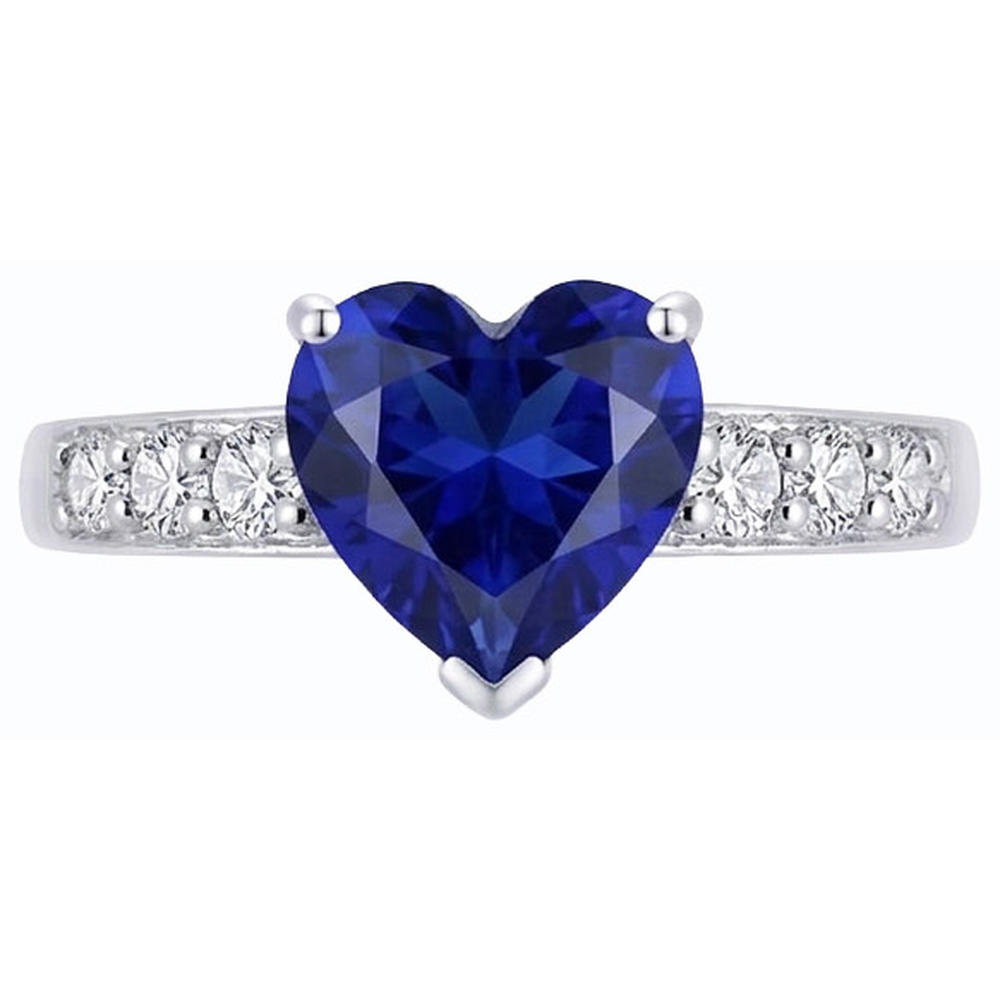 echter round diamant 2.25Karat ring Seitenansicht