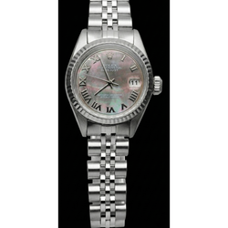 Jubiläums-Rolex-Rolex-Uhr aus Zifferblatt Edelstahl mit grauem römischen