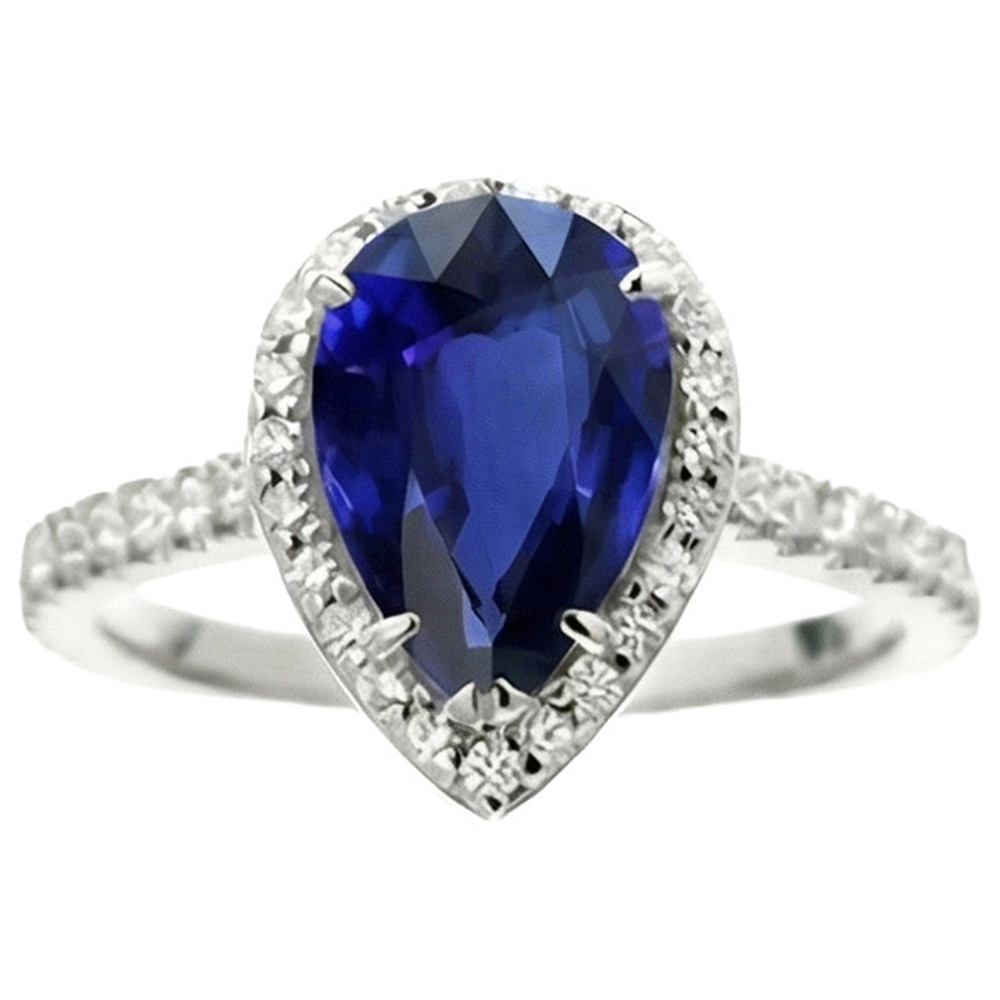 echter round diamant 4.50Karat ring Profilansicht