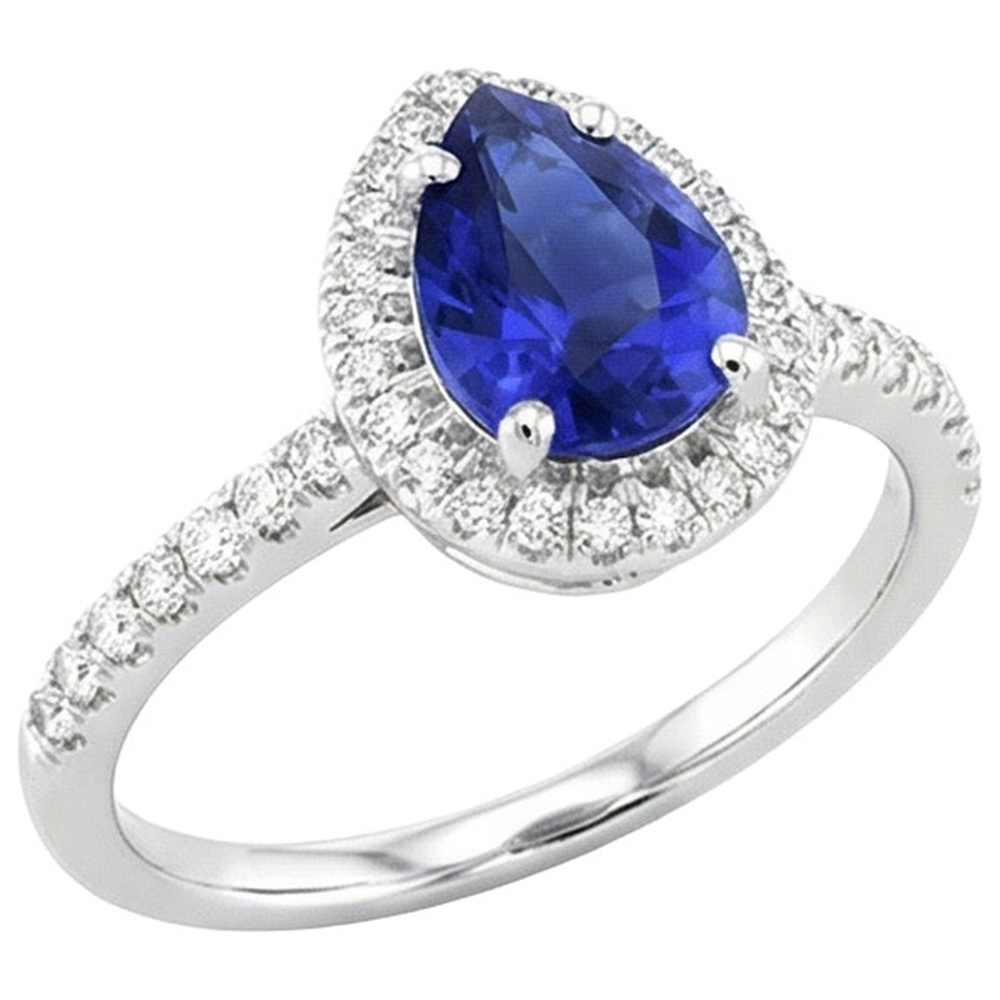 echter round diamant 3.25Karat ring Seitenansicht
