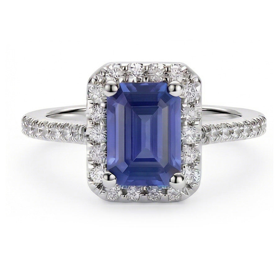 echter round diamant 3.50Karat ring Seitenansicht