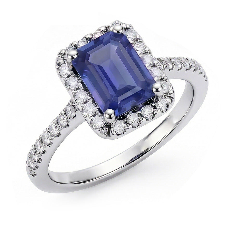 echter round diamant 3.50Karat ring Vorderansicht