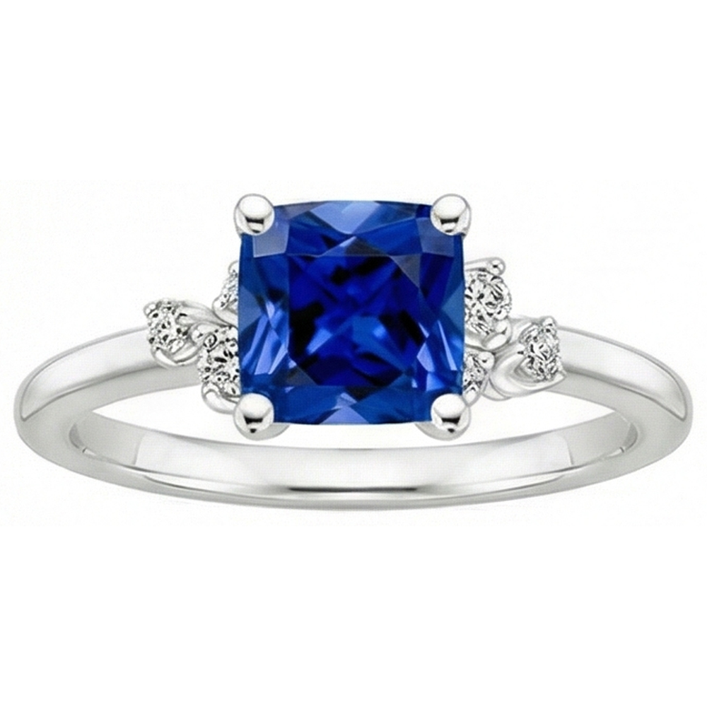 echter round diamant 2.50Karat ring Detailansicht